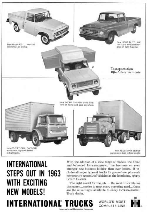 1963 International Trucks Advertisement