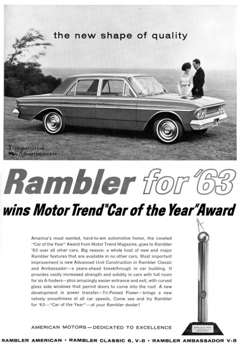 1963 Rambler Advertisement