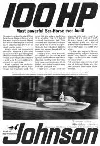 1966 Johnson Outboard Advertisement