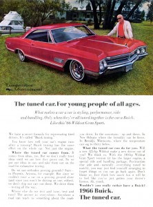 1966 Buick Wildcat Gran Sport advertisement