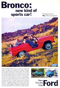 1966 Ford Bronco advertisement