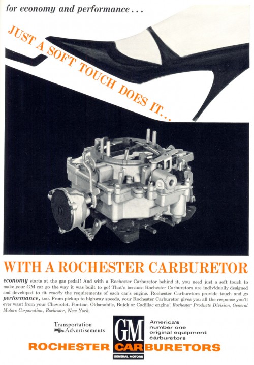 1963 Rochester Carburetors Advertisement