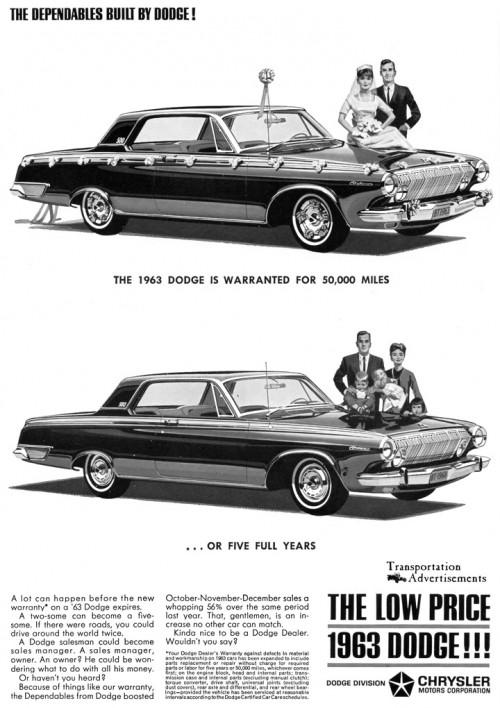 1963 Dodge advertisement