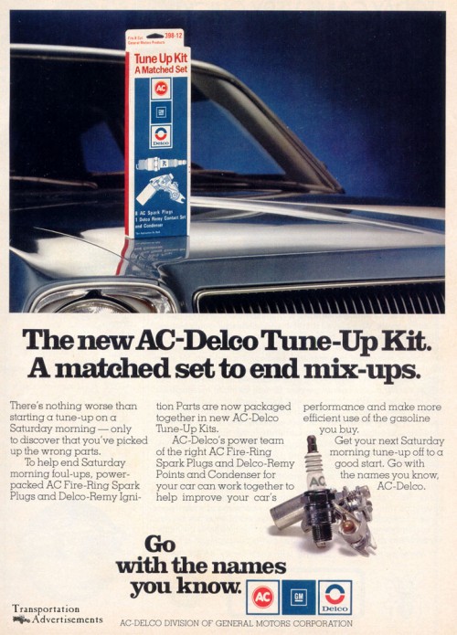 1976 AC Delco tune-Up Kits