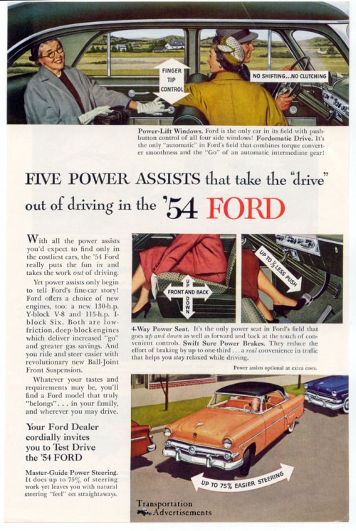 1954 Ford Advertisement