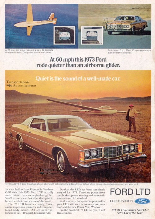 1973 Ford LTD advertisement
